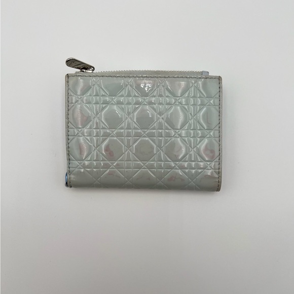 Light Blue Lady Dior Wallet - Picture 1 of 8